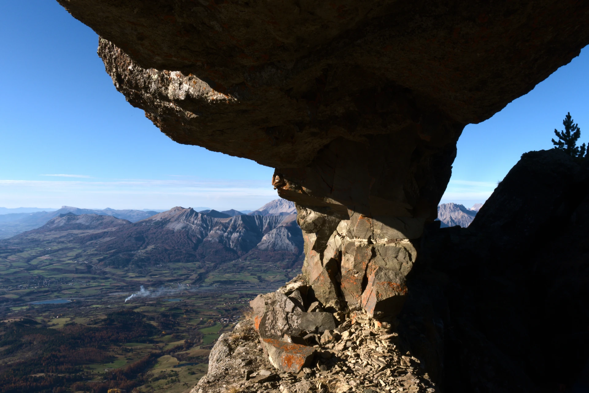 Arco di roccia nel Champsaur