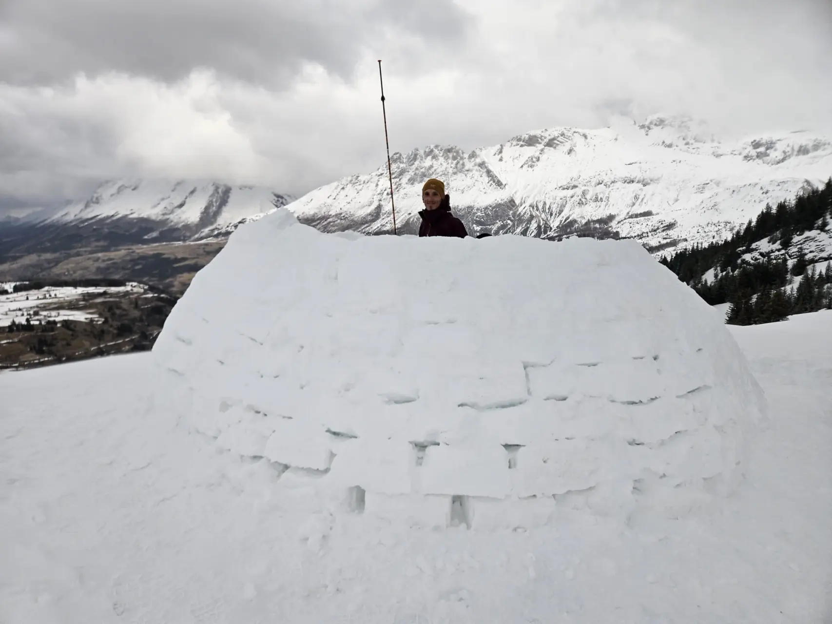 Costruzione igloo fase 2