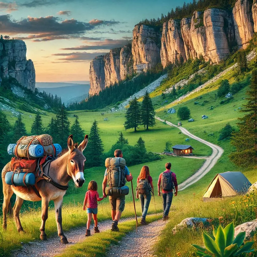 Illustrazione Bivacco in Famiglia nel Vercors