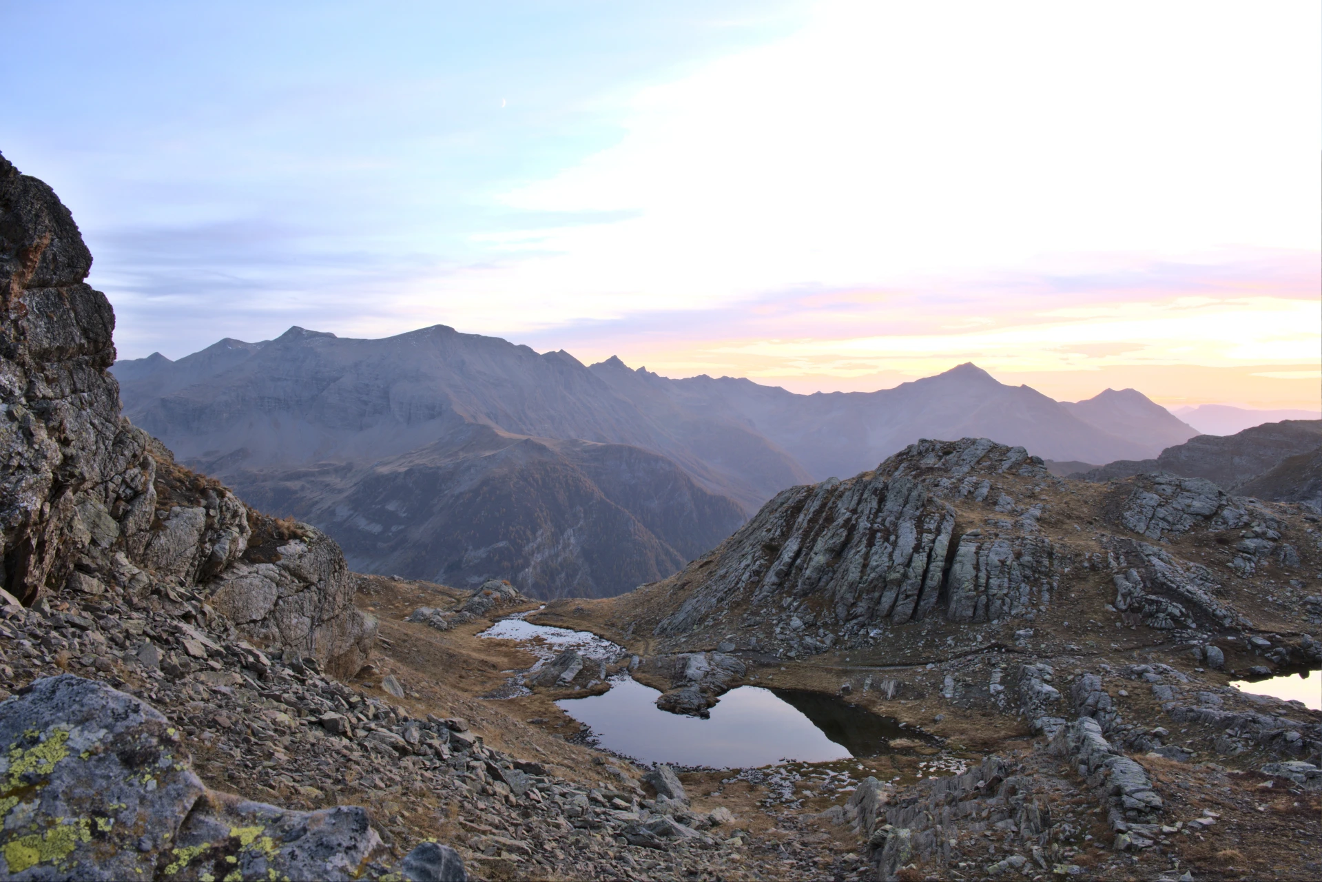 Il lac des Pisses sopra Prapic