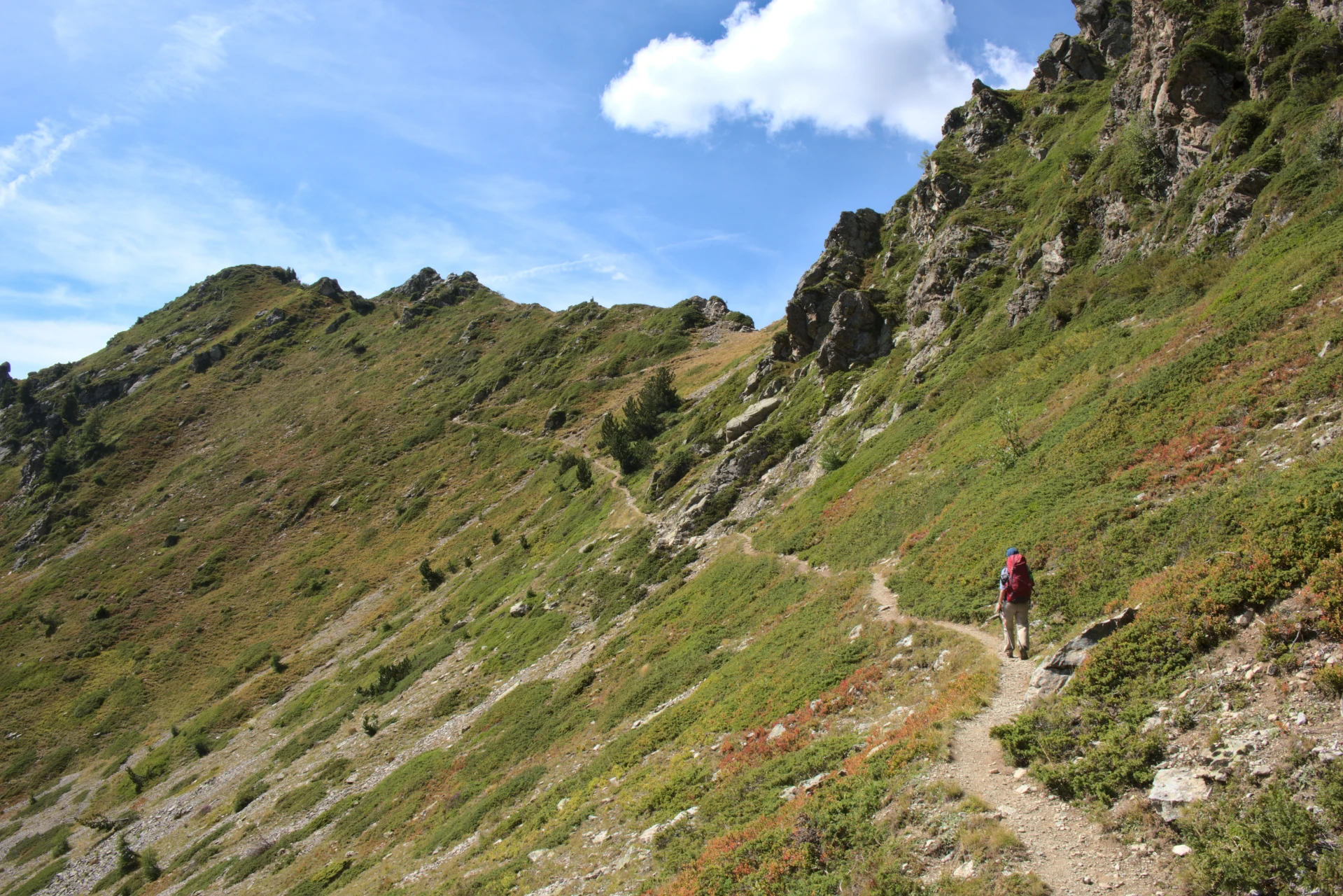 Il col de Vaurze, sul giro degli Écrins