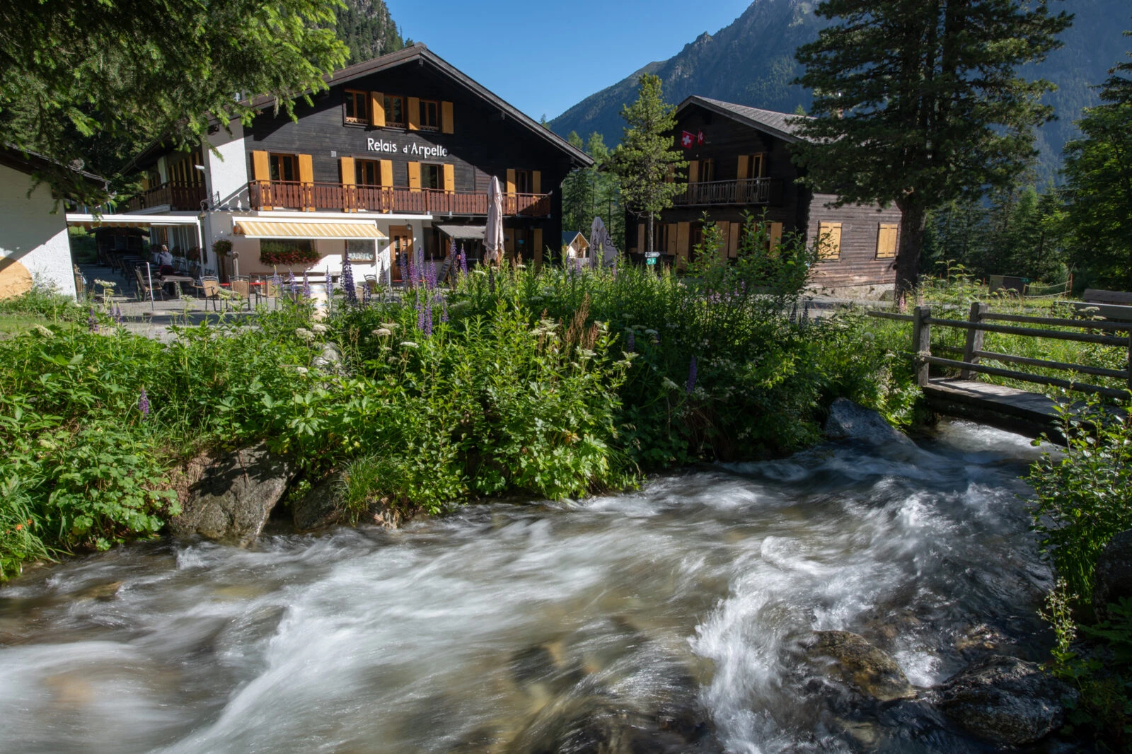 Relais d'Arpette ai piedi della Fenêtre d'Arpette