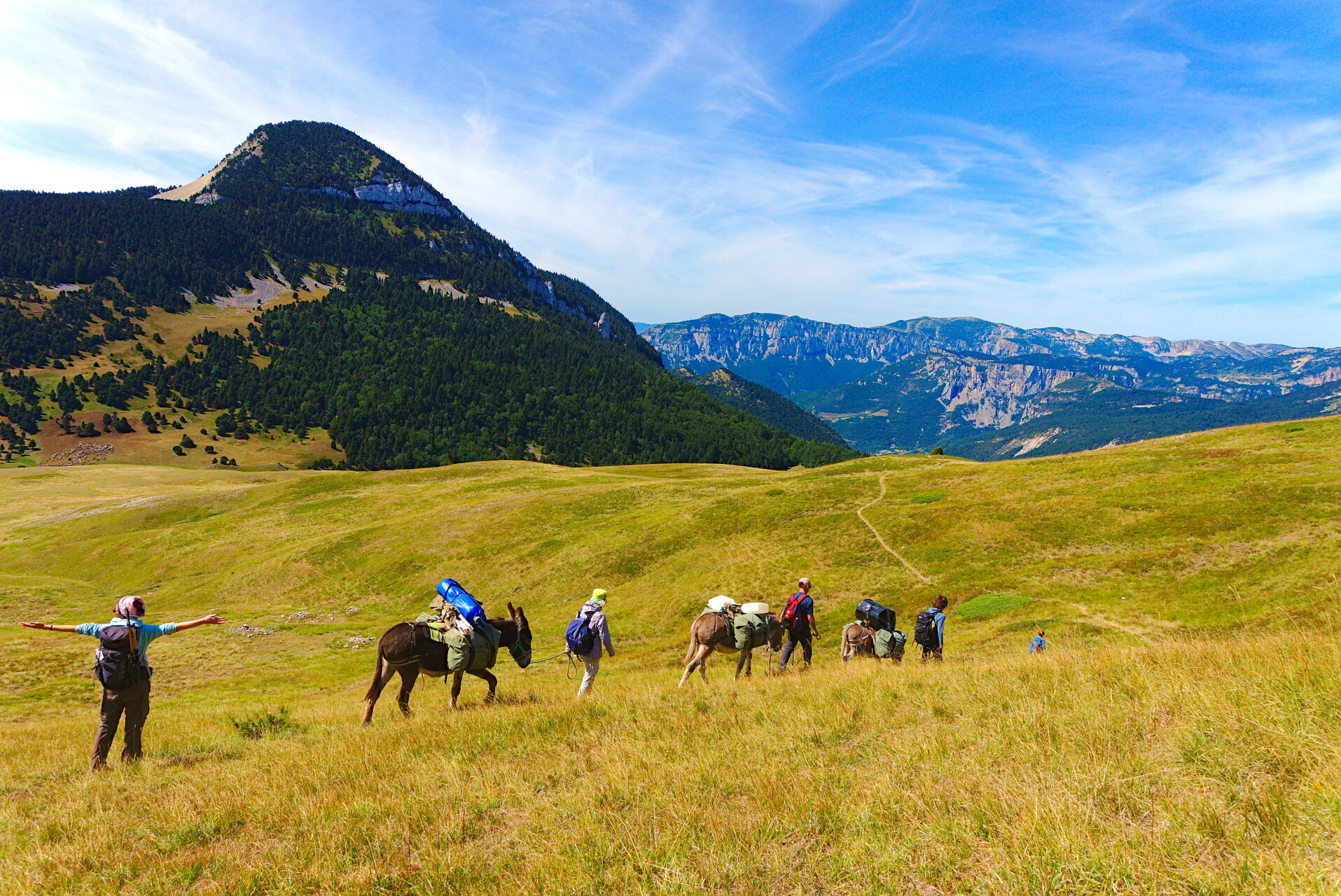 Bivacco in Famiglia nel Vercors - Trekking con Asini 4 Giorni 2026